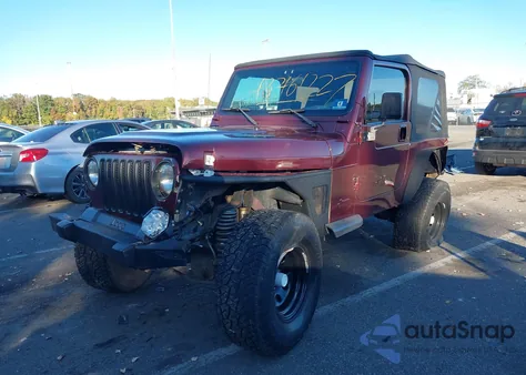 2001 Jeep Wrangler Sahara z USA, uszkodzony, nr VIN 1J4FA59S71P376013